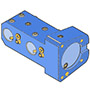 WASINO A12 BORING BAR HOLDER DOUBLE ID=( 1)" x2 L=130 mm INTERNAL COOLANT